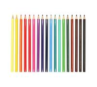 Crayons De Couleur Qualité Beaux-Arts Couleur Vives 18 Pièces