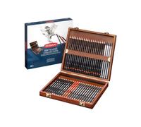 Crayons Graphite Derwent Sketching Esquisse Coffret Bois X48