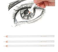 Crayons Pastel Professionnels, Set de 3 pour Artiste | Mine de Couleur, Croquis et Ombrage, Dessin sur Verre, Stylo Surligneur, Surfaces Lisses, Mélange de Teintes
