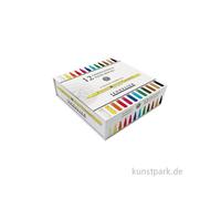 Crayons pastel - SENNELIER - Boîte de 12 (Set découverte) - Extra fin - Mine intégrale sans bois - Couleurs vives