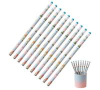 Crayons pour anti-casse drôles avec gommes | Crayons d'écriture scolaires pour enfants d'âge préscolaire, maison, salle de classe, vacances, sacs à friandises