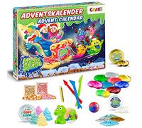 Craze Magic Slime Calendrier de l'Avent Slime Enfant, Calendrier de l'Avent Jouet Gluant Fille et Garcon