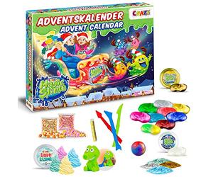 Craze Magic Slime Calendrier de l'Avent Slime Enfant, Calendrier de l'Avent Jouet Gluant Fille et Garcon