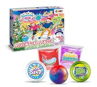 CRAZE MIX COMPOUND Calendrier de l'Avent Jouet avec Pate a modeler & Slime Enfant, Calendrier de l'avent Enfant Activités Manuelles