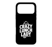 Crazy Lunch Lady Funny Cooking Humour pour Le Personnel Scolaire Coque pour iPhone 17 Pro Max