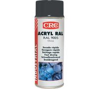 Vernis de protection acrylique RAL 9005 CRC 31063-AA noir (brillant) 400 ml