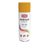 CRC Industries CRC Peinture couleur Acrylic Paint jaune or, Contenance : 400ml Quantité:6