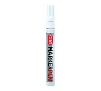 CRC Industries Marqueur permanent MARKERPEN blanc graduation env.1-4,5mm pointe d'écriture rés. Quantité:12