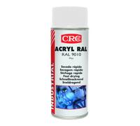 CRC Industries Spray de laque de protection colorée ACRYL RAL blanc pur mat 9010 400 ml bombe a Quantité:6