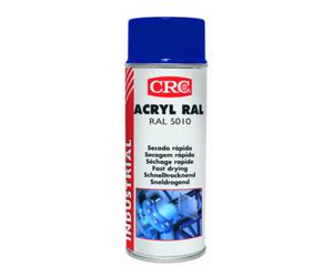 CRC Industries Spray de laque de protection colorée ACRYL RAL bleu gentiane brillant 5010 400 m Quantité:1