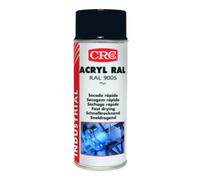 CRC Industries Spray de laque de protection colorée ACRYL RAL noir foncé mat 9005 400 ml bombe Quantité:1