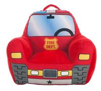 Creaciones Llopis - Sillon Bombero pour enfants - Fauteuil rouge 52x48x51 cm - Polyester - Langues: espagnol, portugais, français, italien, anglais