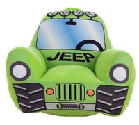 Creaciones Llopis Sillon Jeep pour enfants - 52x48x51 cm - Siège auto en polyester pour voiture jouet dès 3 ans