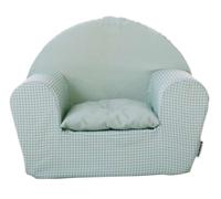 Creaciones Llopis Sofa Vichy Eau de Mer 52 x 42 x 42 cm en Polyester - Canapé enfant sans montage
