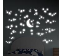 CREARREDA Sticker mural autocollant mural en vinyle non toxique amovible, décoration pour chambre, salon et cuisine pour murs clairs, facile à coller et durable