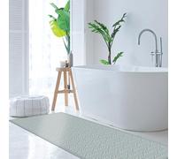 CREARREDA Tapis de Cuisine 120 x 50 cm, Texture Vinyle antidérapant et Lavable, Tapis de Cuisine en Vinyle, Lavable 100% fabriqué en Italie