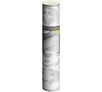 CREARREDA Tapis de Cuisine antidérapant Ciment damassé 120x50 cm Tapis de Protection de Sol en Vinyle 100% fabriqué en Italie, avec Encre Non Toxique, Ignifuge et résistant à l'eau