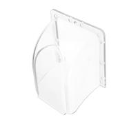 Creat idea Housse de pluie pour sonnette de porte - Contr?le d'acc¨¨s - ?tanche - En plastique - Convient pour les sonnettes de porte et les talkie-walkies - Transparent