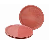 Creatable, 21668 Série Gourmet Lot de 4 assiettes à pizza en porcelaine Passe au lave-vaisselle et au micro-ondes Fabriqué en Europe