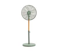 AIR STAND WOOD - Ventilateur Sur Pied Oscillant De Style Rétro 50 W Sauge