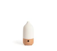 CREATE/AROMA CERAMIC/Diffuseur d'arômes et mini humidificateur avec lumière blanc cassé/Réservoir 100 ml, pièces jusqu'à 20-35 m², 7 couleurs de lumières LED, fonction aromathérapie, 5 W