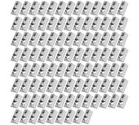 Create idea 100x Roll-in M8 T-Nuts Profil en Acier au Carbone Écrous à Fente en T Écrou à Billes 8 Adapté Aux Profilés en Aluminium des Aéries 4040 et 4080 de la Norme Européenne Rainures de 8 mm
