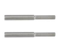 Create idea 2X Adaptateurs Filetés à Double Extrémité M8 X 35 à M10 X 50 en Acier Inoxydable 304 pour Poteaux en Sisal Et Griffoirs 85 Mm