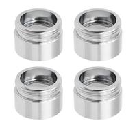 Create idea 4pcs Adaptateurs de Robinet en Laiton 1/2" Femelle Vers M22x1,0 Filetage Mâle Métrique pour Purificateur d'eau pour Machine Lave-vaisselle Salle de Bain évier de Cuisine