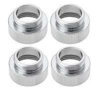 Create idea 4pcs Adaptateurs de Robinet en Laiton 3/4" Femelle Vers M22x1,0 Filetage Mâle Métrique pour Purificateur d'eau pour Machine Lave-vaisselle Salle de Bain évier de Cuisine