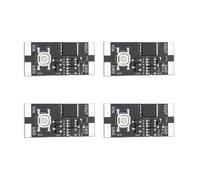 Create idea 4x Modules de Commutation Bistables à Bouton Simple XL-10AH 4,5-26 V 10A pour Maison Connectée Ventilateurs LED électronique de Bricolage
