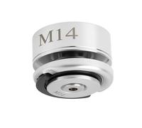 Create idea Adaptateur de Filetage M14 avec écrou à Bride en Acier Carbone Compatible avec Les Meuleuses d'angle X-Lock