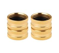 Create idea Adaptateur de Tuyau d'arrosage Double Femelle 3/4GHT 28,22 X 28,22 Mm pour Tuyau d'arrosage