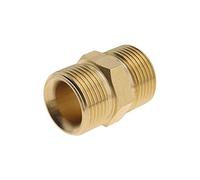 Create idea Coupleur de Nettoyeur Haute Pression M22 15mm Mâle vers M22 14mm Mâle en Laiton Adaptateur Durable 4500PSI