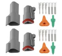 Create idea Kit de 2 Câbles de Charge à 3 Broches pour Tondeuse à Gazon Compatible avec Mammotion Yuka Luba