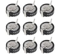 Create idea Lot de 10 Condensateurs Farad à Bouton Cap-Elko 0,33 F 5,5 V KR-5R5H334-R pour L'industrie électrique 11,5 X 2 Mm