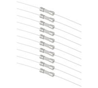 Create idea Lot de 10 fusibles à cartouche en verre à soufflage lent 4 A 250 VAC radial pour cartes de commande et conducteurs de moteur