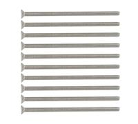 Create idea Lot de 10 vis cruciformes à tête fraisée M5X100 en acier inoxydable 304 compatibles avec poignée UPVC pour voiture marine