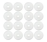 Create idea Lot de 100 rondelles de réparation M6 x 30 mm en acier zingué BZP pour boulons et vis, grand diamètre