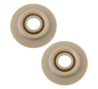 Create idea Lot de 2 joints de valve de chasse d'eau - Rondelles de siphon - Diamètre extérieur : 68 mm (DI x H) : 19 mm x 10 mm - Compatible avec les vannes de chasse d'eau Wisa 1270 DF/336 DF
