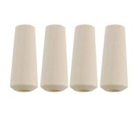 Create idea Lot de 4 boutons de cordon en bois pour store vénitien - Convient pour la réparation de stores romains - En aluminium - 21 x 48 mm