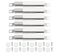 Create idea Lot de 6 tubes croisés réglables de 130 mm à 210 mm en acier inoxydable pour la plupart des grilles, compatibles avec les thermos Kenmore