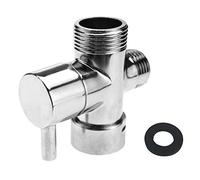 Create idea Vanne Déviateur Chrome Pour Salle De Bains Adaptateur T 3/4" 1/2" BSP Pour Thermostat Mélangeur