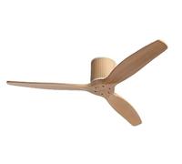 WIND CALM CUSTOM RATTAN - Ventilateur De Plafond 40W Silencieux Ø132 Cm Avec Éclairage LED Dans Le Corps Et La Lampe Télécommande