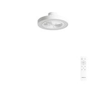 WIND CLEAR EASY - Ventilateur De Plafond Silencieux 40W Ø50 Cm Avec Pales Dissimulées Et Lumière LED Télécommande