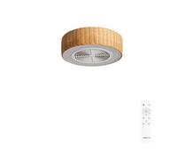 WIND CLEAR EASY - Ventilateur De Plafond Silencieux 40W Ø50 Cm Avec Pales Dissimulées Et Lumière LED Télécommande