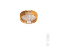 WIND CRAFT - Ventilateur De Plafond 20W Silencieux Ø58cm Pales Orientables Avec Lumière LED Avec Lumière