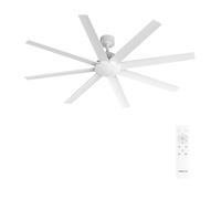 WIND INDUSTRIAL - Ventilateur De Plafond 40W Silencieux Plusieurs Tailles Disponibles Sans Lumière