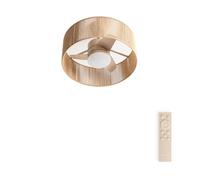 WIND LAMP WOVEN - Ventilateur De Plafond Silencieux 25W Avec Lumière LED Avec Lumière