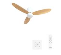Ventilateur de plafond - Create - WIND LITE - Silencieux - LED 18W - Ø132 cm