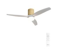 WIND CALM - Ventilateur De Plafond Silencieux 40W Avec Pales Techniques En ABS De Différentes Tailles Télécommande